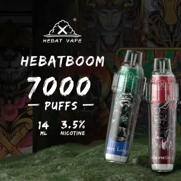 【Hebat】7000口一次性電子煙|3.5%尼古丁